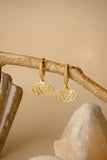Third eye Chakra Cz hoops