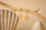 Root Chakra Cz hoops