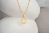 Solar Plexus Chakra Charm Necklace