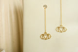 Third eye Chakra Threader Earrings