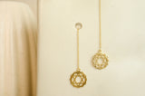 Heart Chakra Threader Earrings