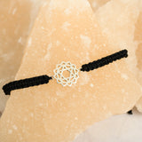 Heart Chakra 92.5 silver Thread bracelet for him
