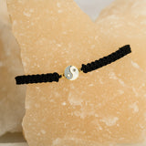 Yin Yang 92.5 silver Thread bracelet for him