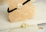 Sacral chakra couple bracelet