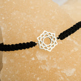 Crown Chakra 92.5 silver Thread bracelet for him