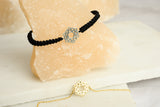 Crown chakra couple bracelet