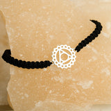 Throat Chakra 92.5 silver Thread bracelet for him