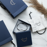 Om 92.5 silver Thread bracelet for him