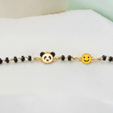Panda & smiley 92.5 silver kids Nazariye