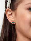 Peppa pig ear studs