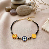 Sun-Evil-Eye-Smiley 92.5 silver kids Nazariye