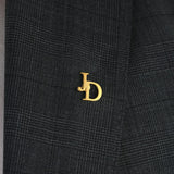 Initial Lapel pin for him
