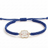 Cloud 92.5 Silver rakhi in blue thread