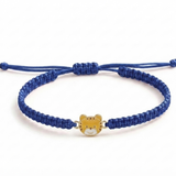 Cub 92.5 Silver rakhi in blue thread
