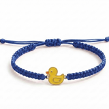 Duck 92.5 Silver rakhi in blue thread