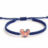 Mickey 92.5 Silver rakhi in blue thread