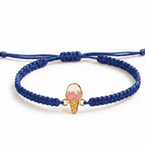 Softy 92.5 Silver rakhi in blue thread