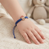 Spiderman 92.5 Silver rakhi in blue thread