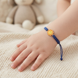 Sun 92.5 Silver rakhi in blue thread