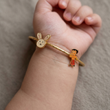 Bunny-Chota-Bheem 92.5 Silver adjustable kids bangle