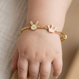 Sun-Crown 92.5 Silver adjustable kids bangle