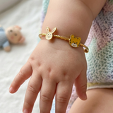 Bunny-Cub 92.5 Silver adjustable kids bangle