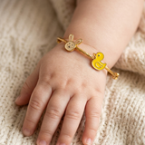 Bunny-Duck 92.5 Silver adjustable kids bangle
