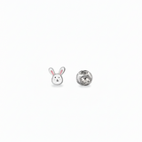 Bunny 92.5 silver Lapel pin