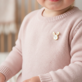 Bunny 92.5 silver Lapel pin