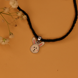 bunny black thread 92.5 silver nazarbattu