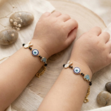 Bunny-Evil-Eye-Car 92.5 silver kids Nazariye