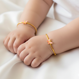 Butterfly Silver adjustable kids bangle