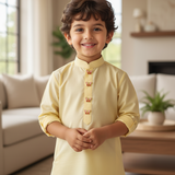 Butterfly kurta buttons