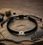 Cancer 92.5 silver Thread bracelet for him