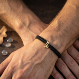 Capricorn 92.5 silver Thread bracelet for him