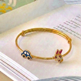 Car-Blossams 92.5 Silver adjustable kids bangle