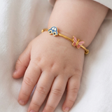 Car-Butterfly 92.5 Silver adjustable kids bangle