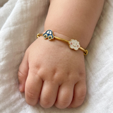Car-Cloud 92.5 Silver adjustable kids bangle