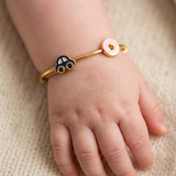 Car-Donut 92.5 Silver adjustable kids bangle