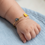 Car-Duck 92.5 Silver adjustable kids bangle