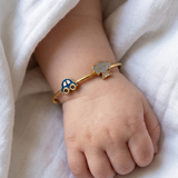 Car-Elephant 92.5 Silver adjustable kids bangle