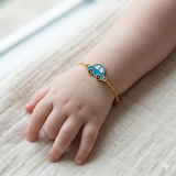 Car enamel 92.5 silver Flexible Chain Bracelet