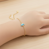 Car enamel 92.5 silver Flexible Chain Bracelet