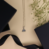 car charm 92.5 silver necklace