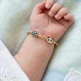 Car-Panda 92.5 Silver adjustable kids bangle