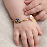 Car-Softy 92.5 Silver adjustable kids bangle