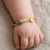 Car-Sun 92.5 Silver adjustable kids bangle