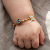 Car-Teddy 92.5 Silver adjustable kids bangle