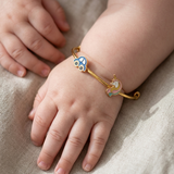 Car-Unicorn 92.5 Silver adjustable kids bangle