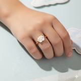 Cloud 92.5 silver kids adjustable ring